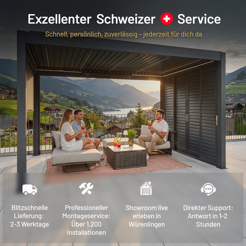 SkyPergola SkyInfinity Pro Aluminium Pergola