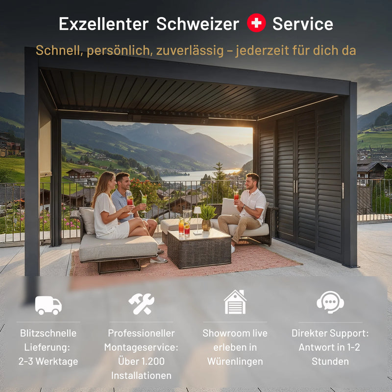 SkyPergola SkyLite ECO Aluminium Pergola