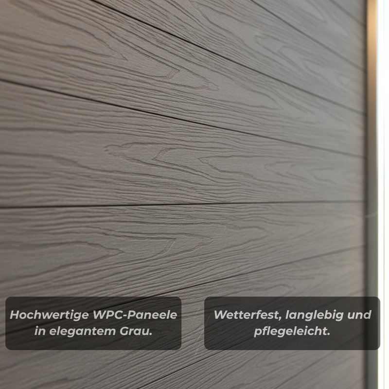 LED Sichtschutzwand 180cm x 180cm