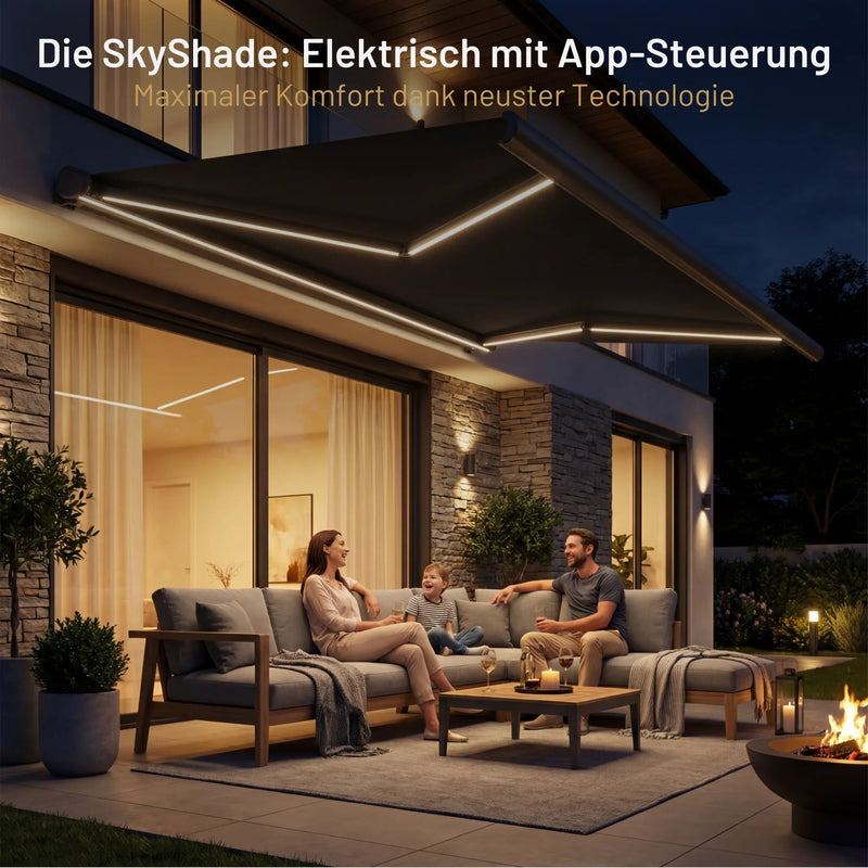 SkyPergola SkyShade Sonnenmarkise