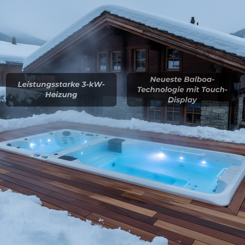Swimspa Quantium One grigio perla