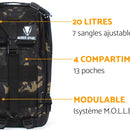 Taktischer 20-Liter Rucksack