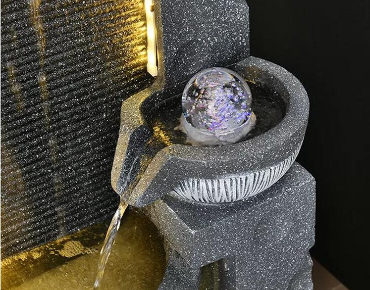 Glaskugel für Wasserbrunnen 