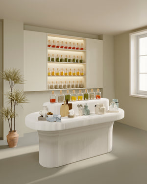 iPaper Island Display Deck Weiss