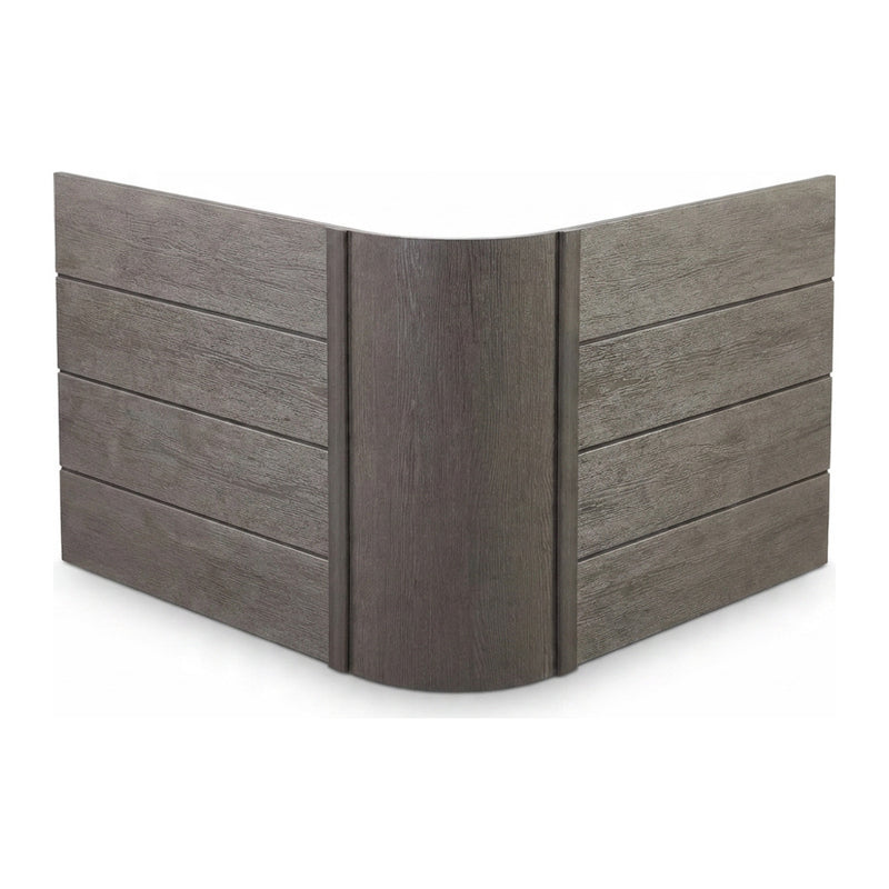 Seitenwand-Eckteil Rubinium Pure/Quantium One Pure H24A