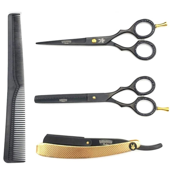 Japanisches Stahl Barberset
