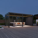 Ausstellungsmodell: SkyLite ECO Aluminium Pergola LED 3m x 6m