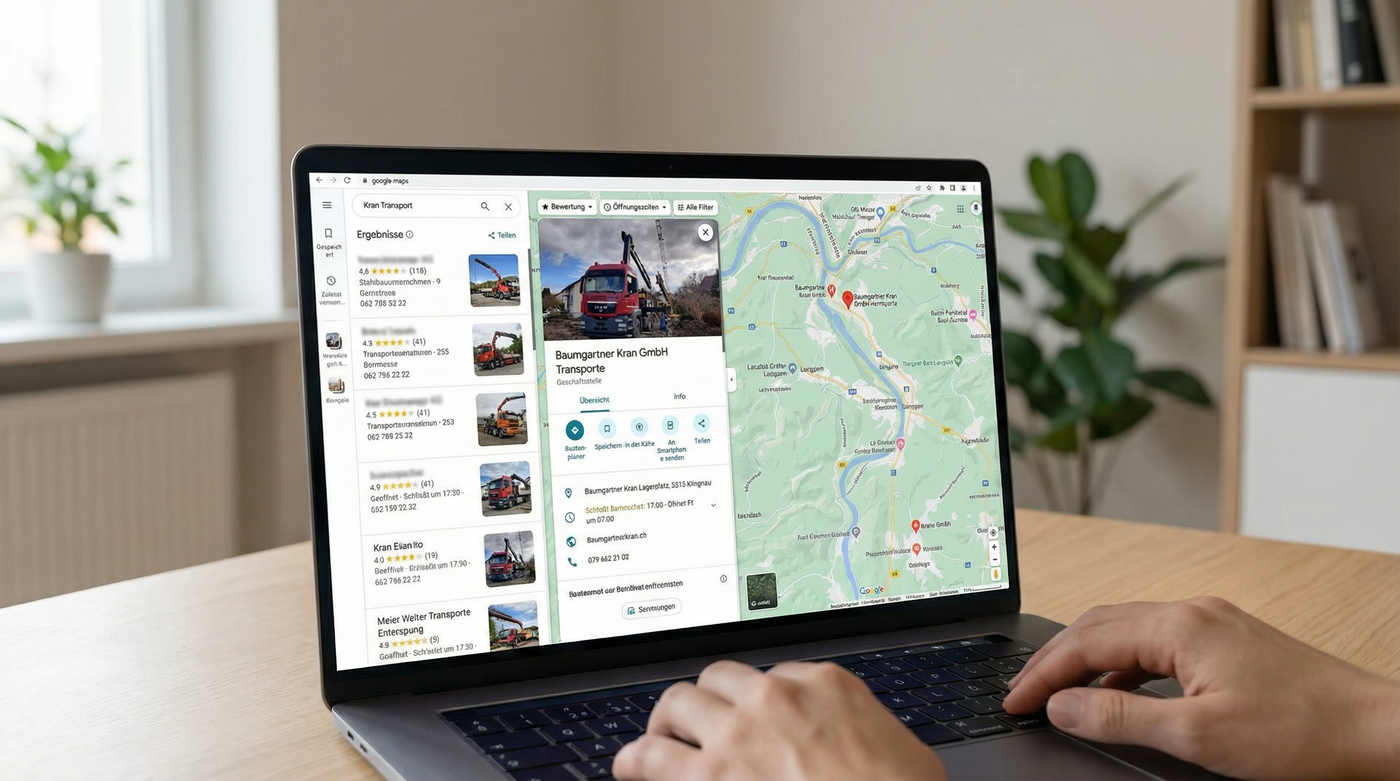 Schritt 2: Kranfirma anfragen & terminieren