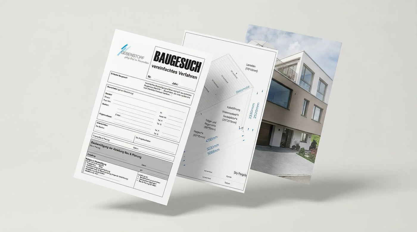 Schritt 2: Unterlagen einreichen