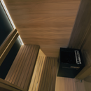 Sauna Clarity Black Indoor- & Outdoor