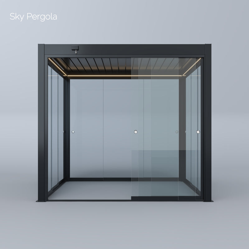 Pergola Aluminium LED 3m x 3m