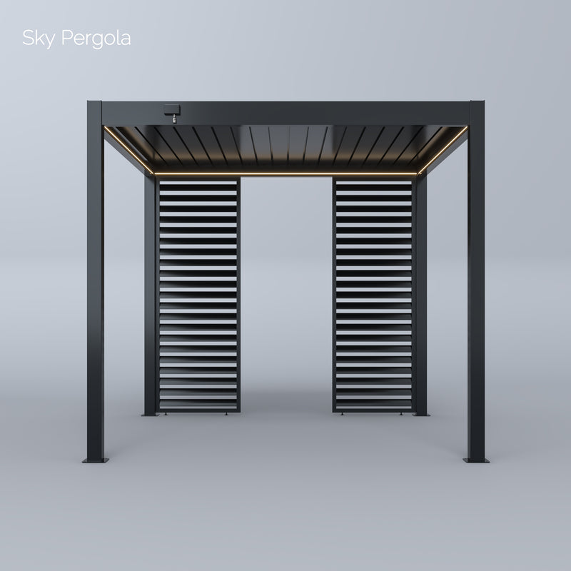 Pergola Aluminium LED 3m x 3m