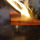 AquaLuxe Indoor Brunnen mit LED Ring und Nebeleffekt