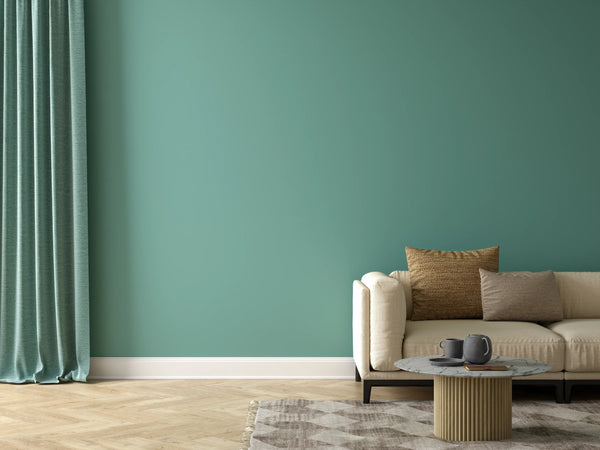 Our little guide: Colored walls in the living room