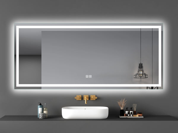 Mirrora high-end LED mirror with all functions 180 cm x 80 cm