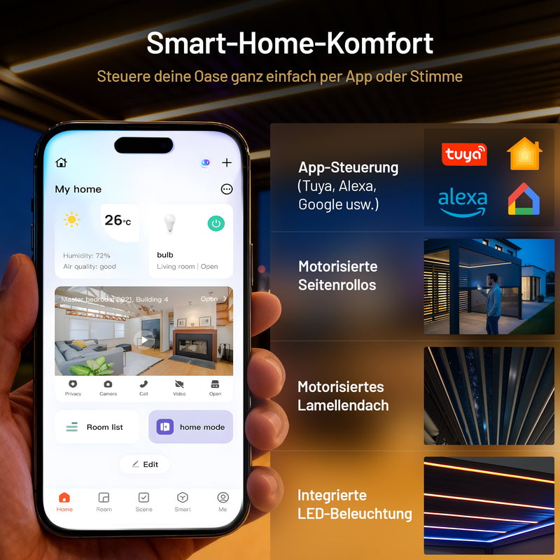 SkyPergola SkyInfinity Pro Aluminium Pergola