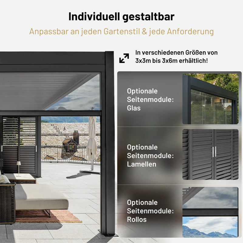 SkyPergola SkyLite ECO aluminum pergola