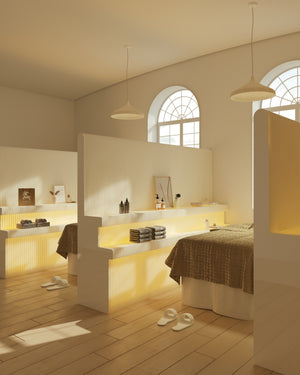 iPaper Luminex partition wall with LED 180cm x 300cm