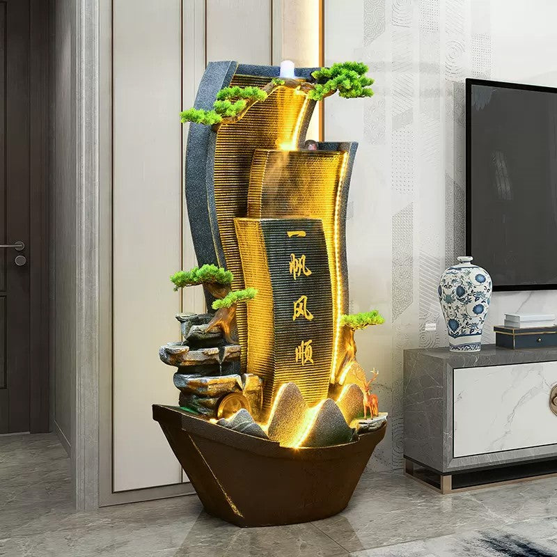 AquaLuxe Fermo indoor & outdoor water fountain