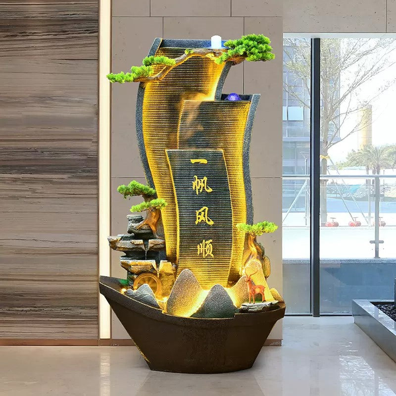 AquaLuxe Fermo indoor & outdoor water fountain