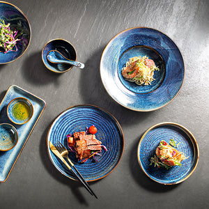 Mykonos tableware set new blue