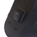 On/off switch for radiant heater pergola