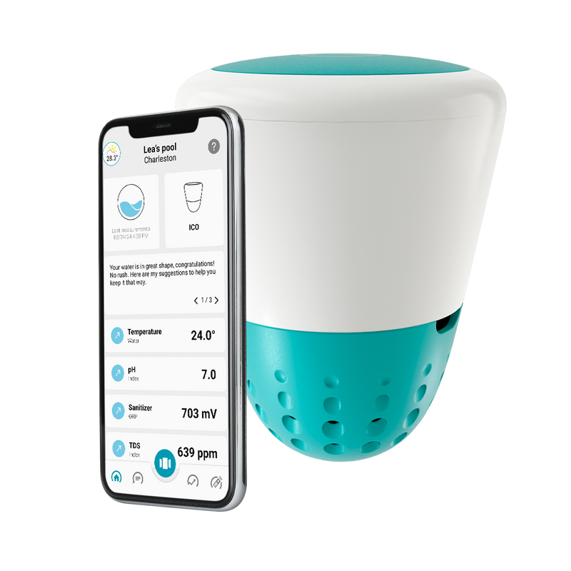 Fully automated measuring device ICO Pool with app control