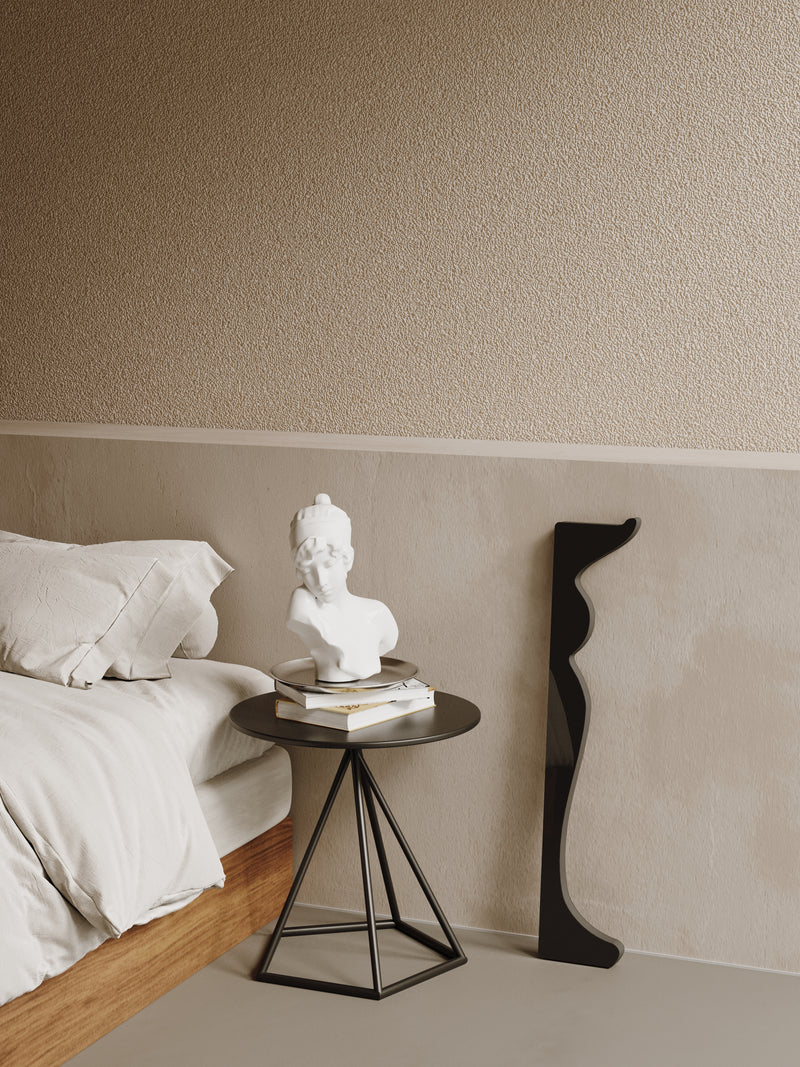 iPaper Crest side table gray folded