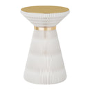 iPaper Galaxy side table white