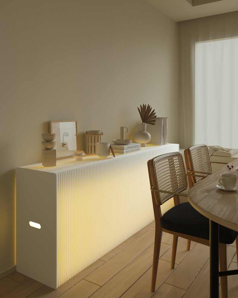 iPaper Space display shelf LED lighting 