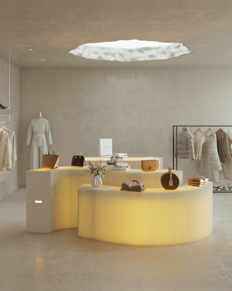 IPaper Space LED display shelf