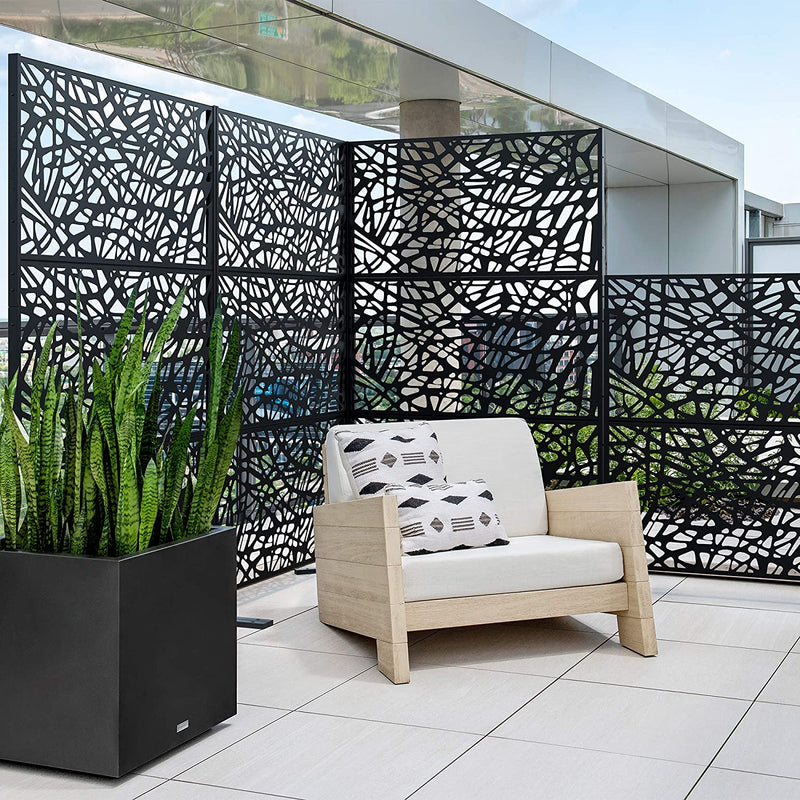 Horizon privacy screen corner connector