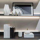 Wall shelf with integrated LED