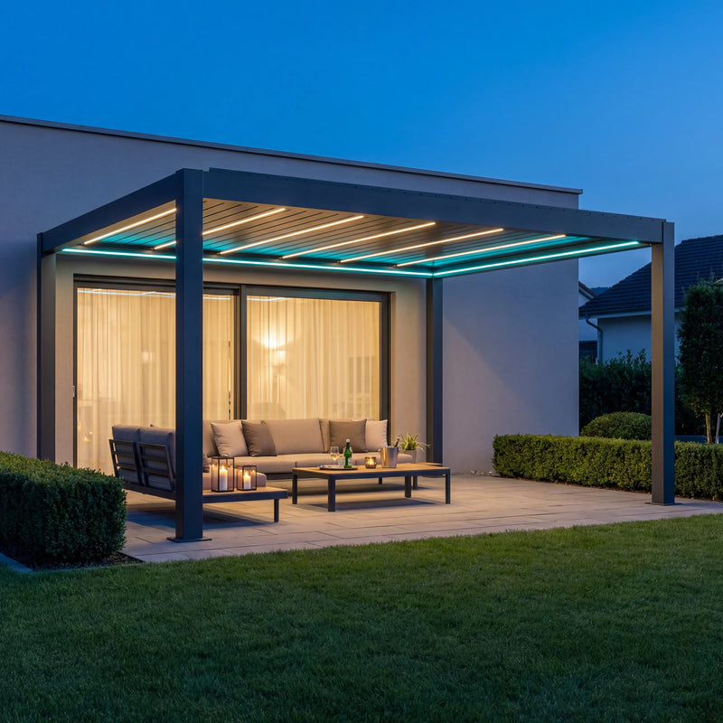 SkyPergola SkyMax Ultra aluminum pergola