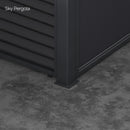 Exhibition model: SkyMotion LED aluminium pergola 4m x 5m motorized (LED only in frame)