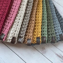 Bowl mat for dogs and cats - eucalyptus