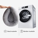 Soft donut bed for dogs and cats