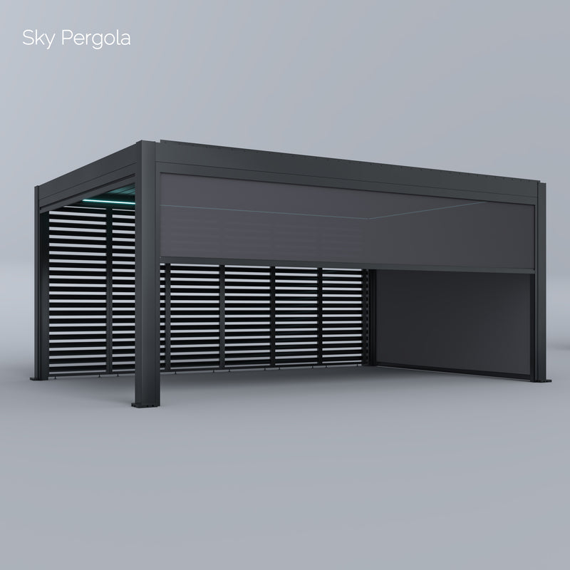 Sky Pergola side roller blind
