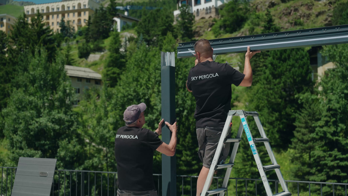 4. Montagetag vor Ort