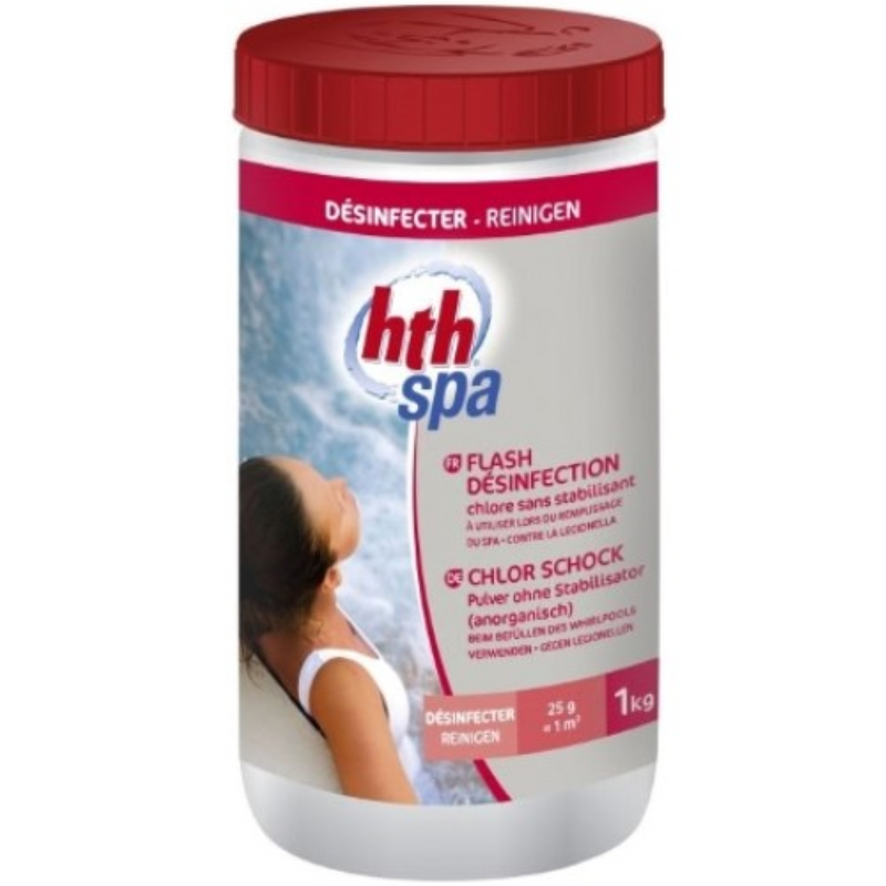 Chlorine shock powder