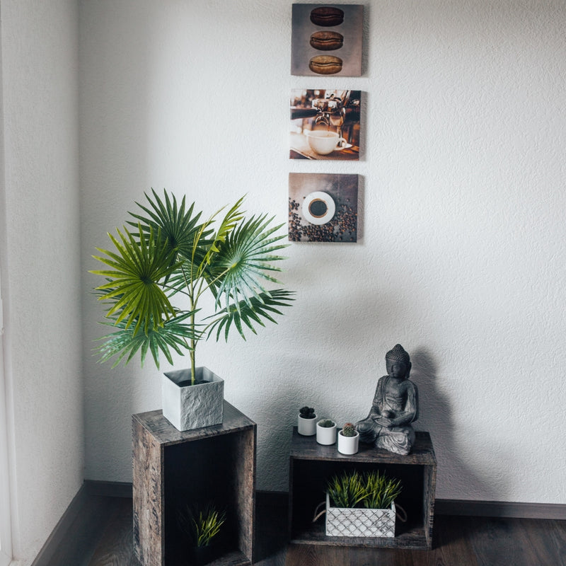 Artificial plant fan palm Chamaerops Humilis 80 cm