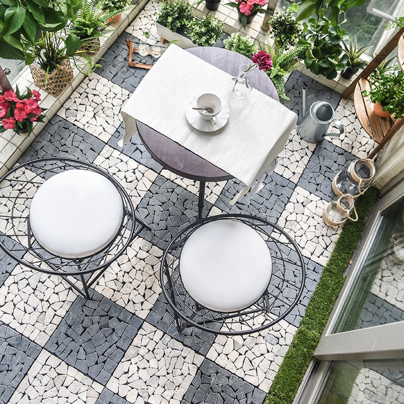 Natural stone click tile gray 1 m2