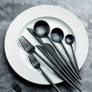 Verona Cutlery Set Black 16 pieces