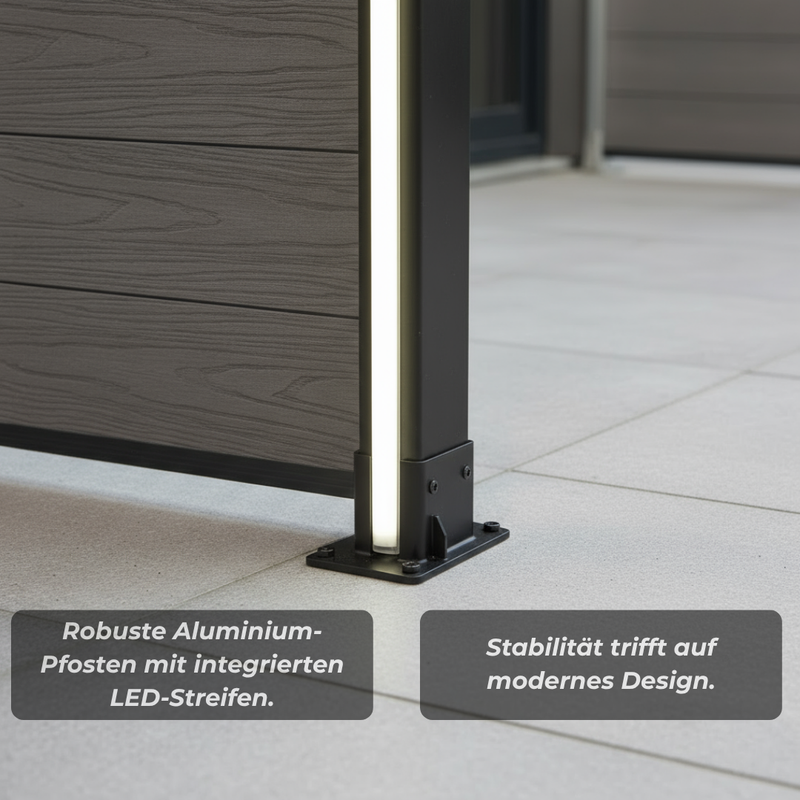 Panneau pare-vue LED 180cm x 180cm