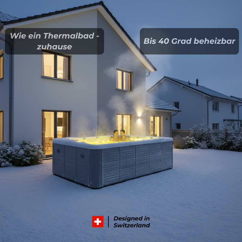 Swimspa Quantium One Pure Mini 2025 3.70m x 2.25m SUPERSALE