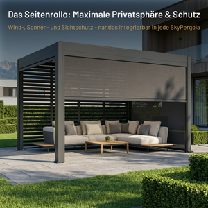Sky Pergola Store latéral