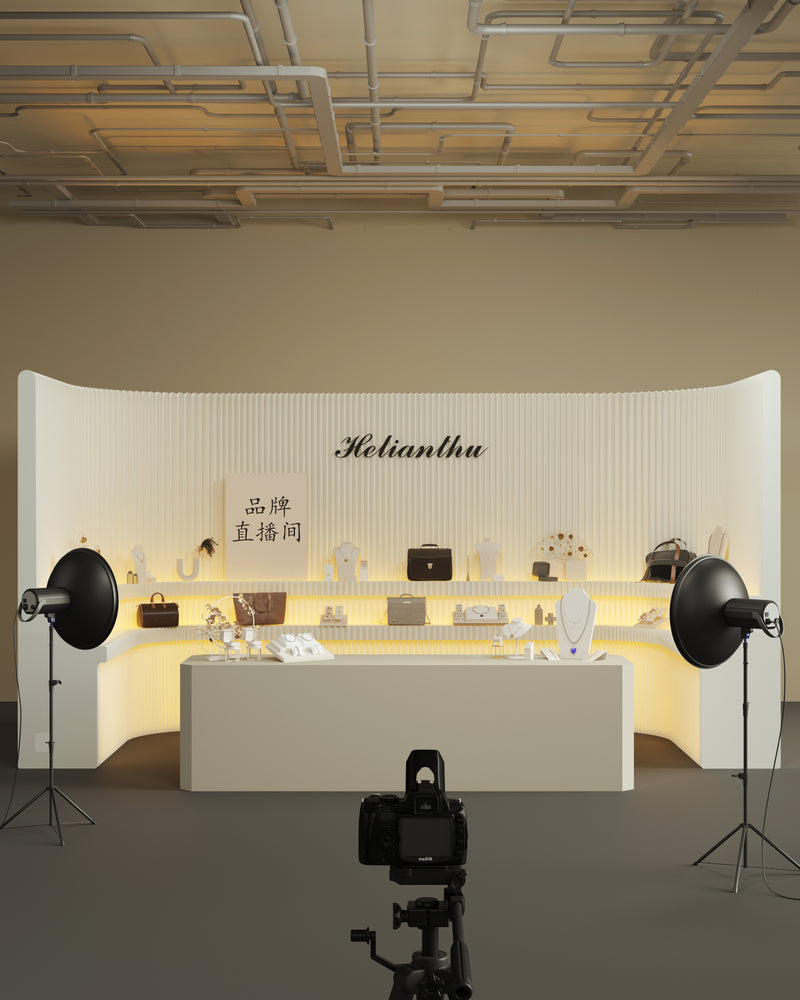 iPaper Luminex Cloison avec LED 180cm x 300cm