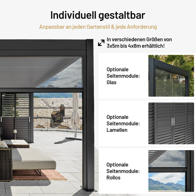 SkyPergola SkyInfinity Pro Aluminium Pergola