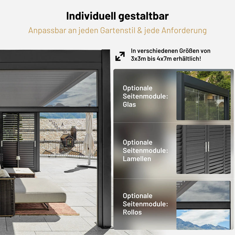 SkyPergola SkyInfinity Pro Aluminium Pergola