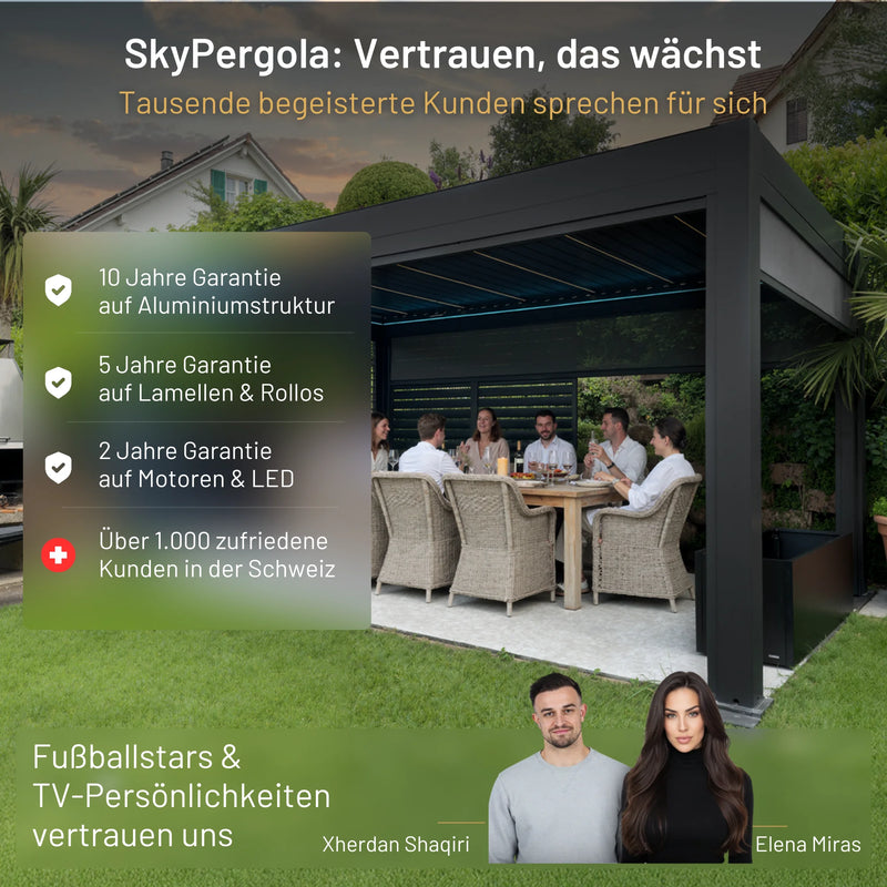 SkyPergola SkyLite ECO Pergola en aluminium